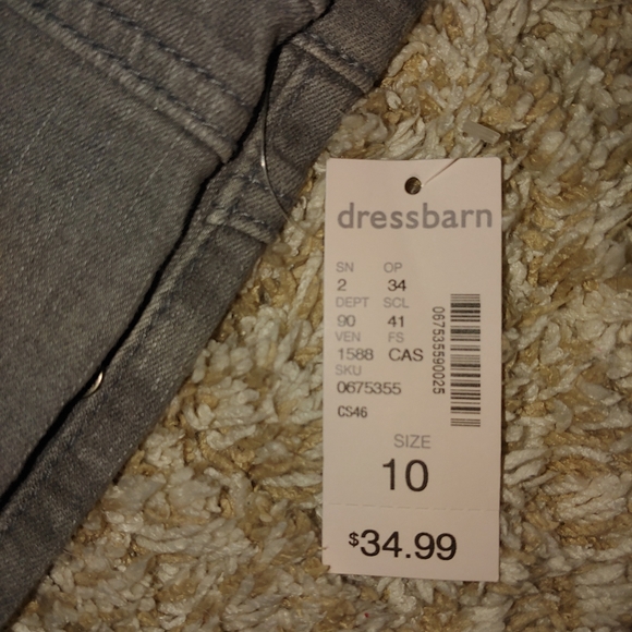 NWT Grey Jewled Boot cut Jeans ✨ - Picture 3 of 6